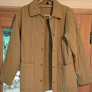 Sage green quilt jacket